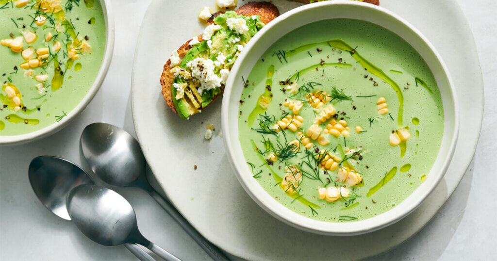 Cold Cucumber Yogurt Soup