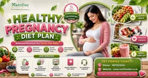 Healthy Pregnancy Diet Plan in Noida | Expert Nutrition Guidance by Nutriline Diet