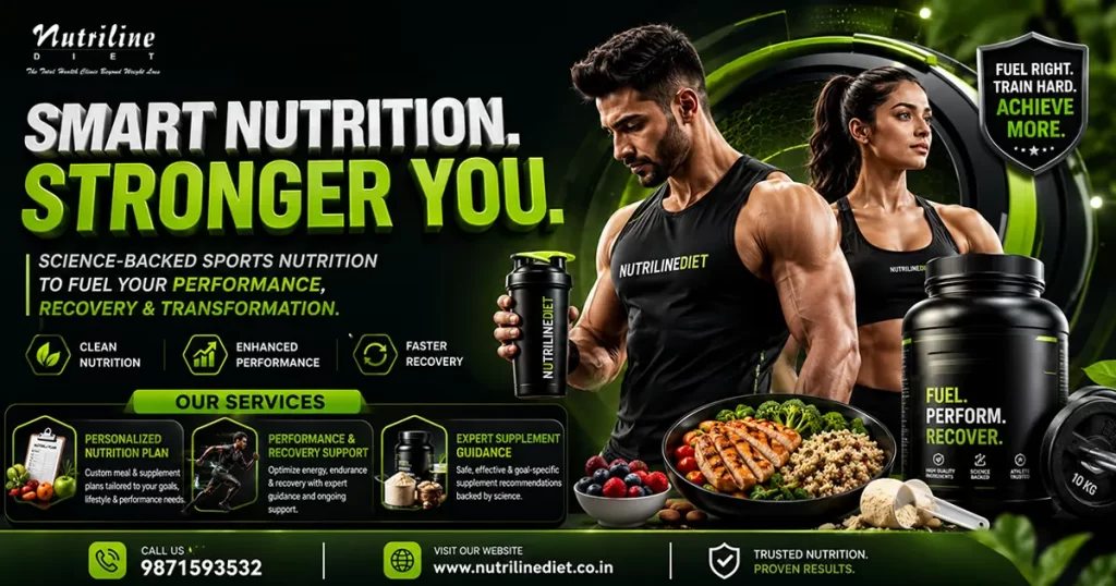 Sports Nutrition Expert in Noida Certified Sports Dietitian for Athletes & Fitness Goals – Nutriline Diet