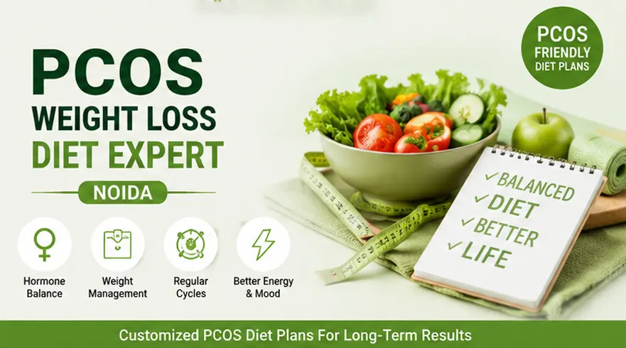 PCOS-weight-loss-diet-expert-Noida