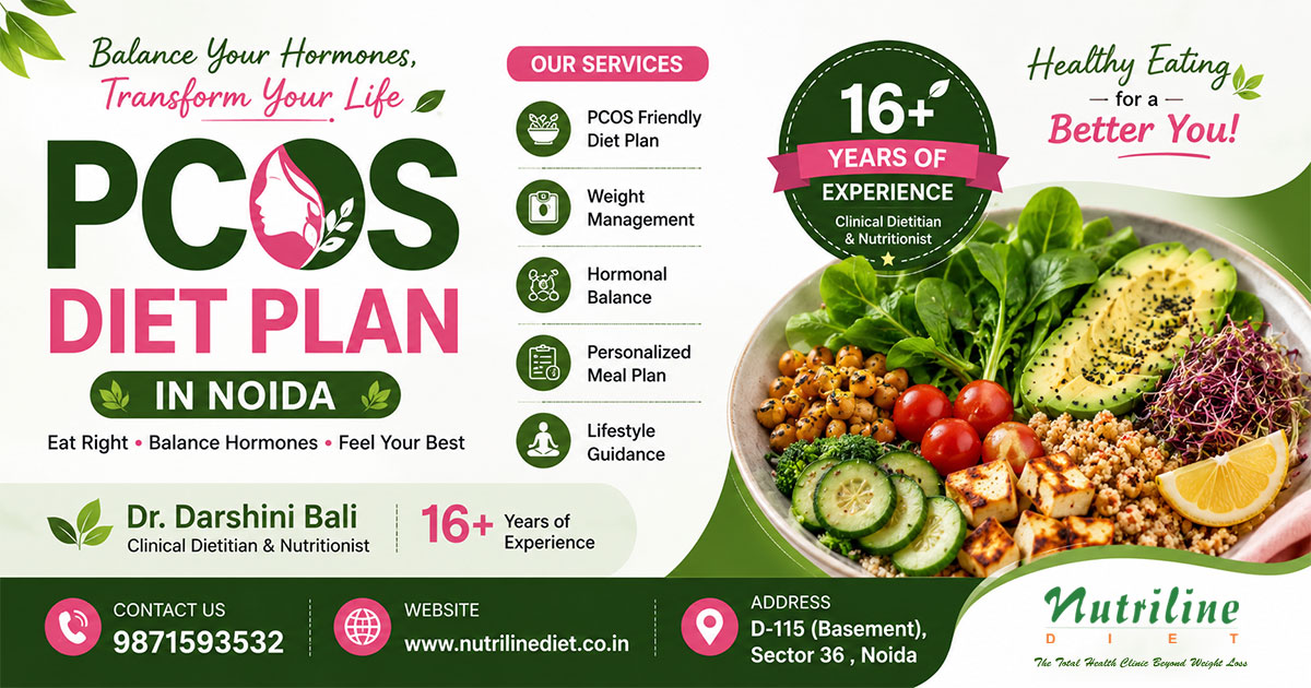 Best PCOS Diet Plan in Noida by Dr. Darshini Bali