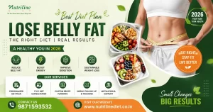 Best Diet to Lose Belly Fat in Noida | 16+ Years Expert Dietitian | Nutriline Diet