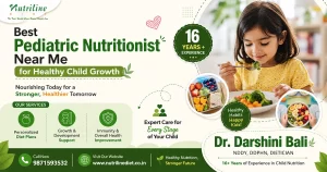 pediatric nutritionist near me in Noida - Dr. Darshini Bali consultation