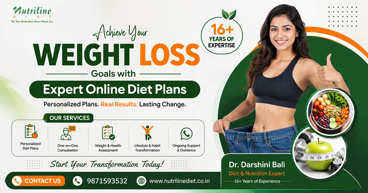 Online Weight Loss Plans in Noida | Nutrilinediet